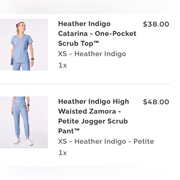 FIGS Scrub Set - Picture 4 of 7